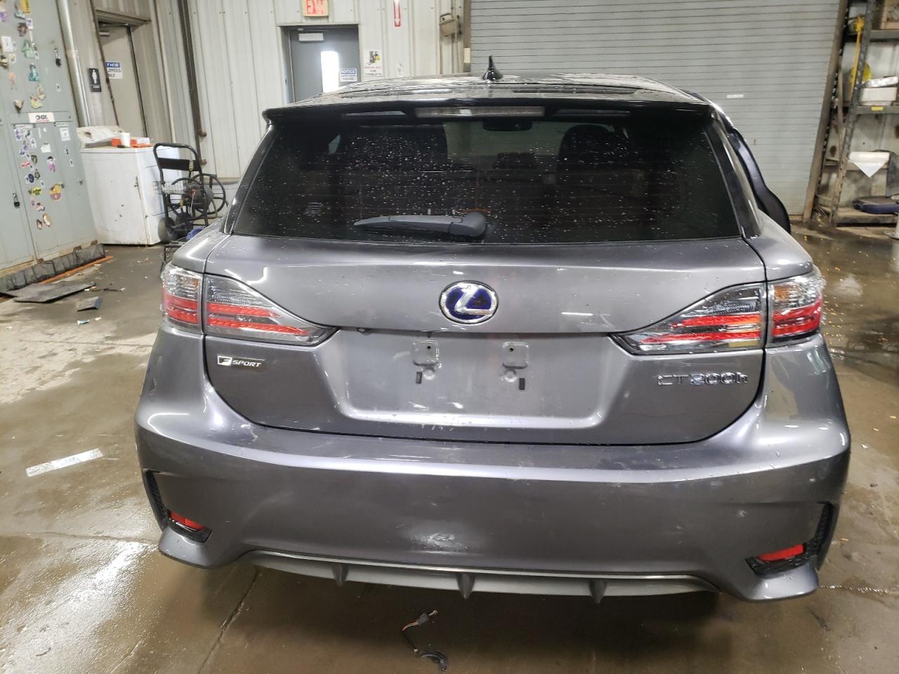 2015 Lexus CT VIN JTHKD5BH6F2210806 Copart auction photo, side damage thumbnail 6