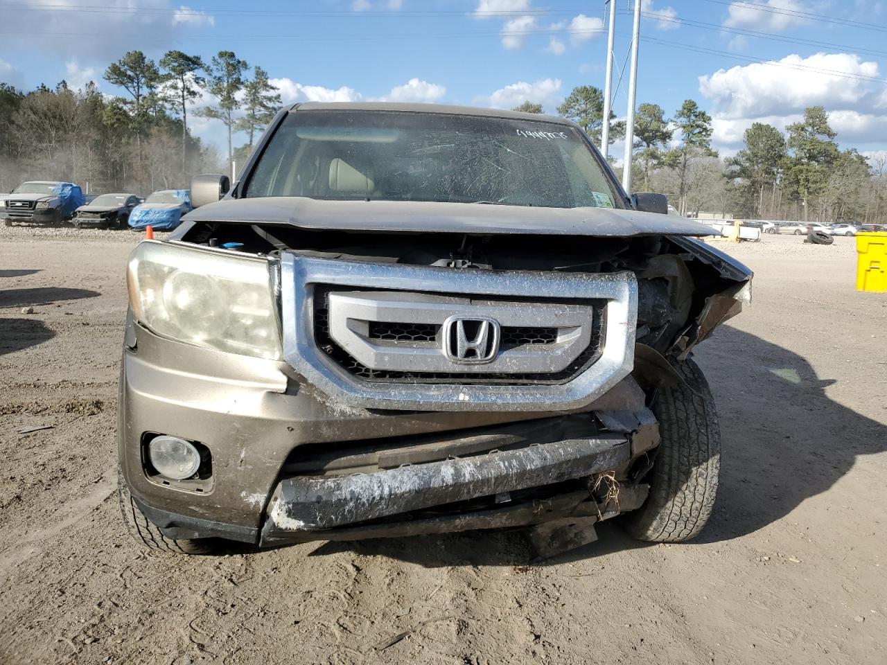 2011 Honda Pilot VIN 5FNYF3H53BB058255 Copart auction photo, front end damage thumbnail 5