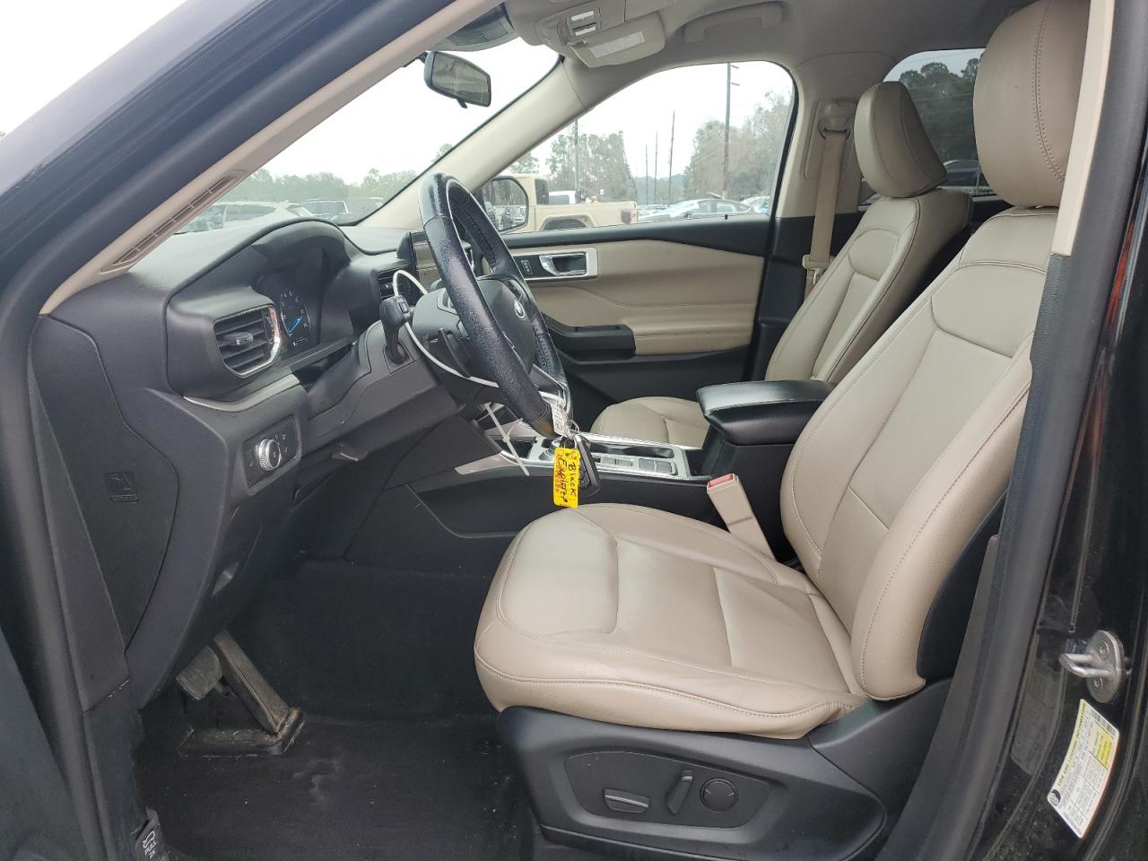 2020 Ford Explorer VIN 1FMSK7DH4LGB71286 Copart auction photo, side damage thumbnail 7