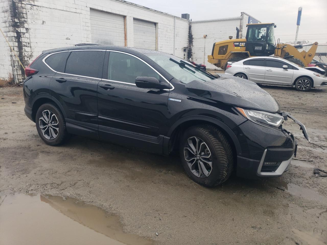 2021 Honda CR-V VIN 7FART6H84ME036197 Copart auction photo, front end / side damage thumbnail 4
