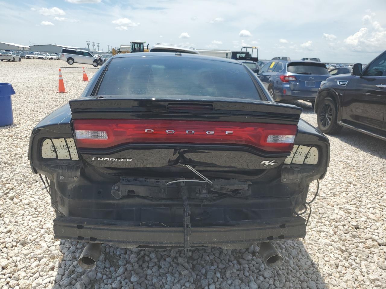 2013 Dodge Charger VIN 2C3CDXCT7DH664110 Copart auction photo, rear end damage thumbnail 6