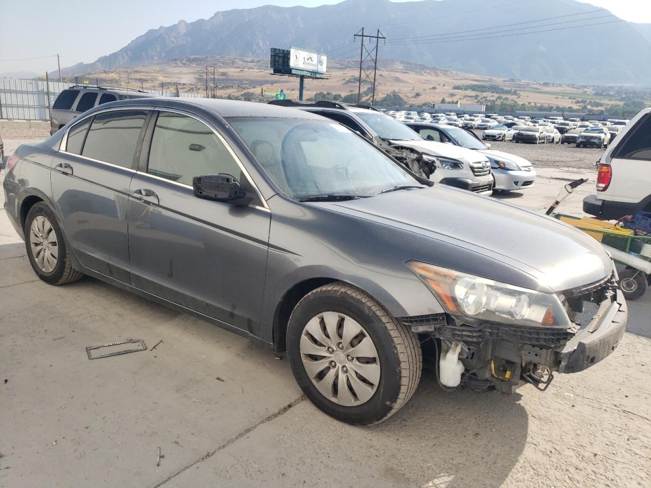 2010 Honda Accord VIN 1HGCP2F33AA053424 Copart auction photo, front end damage thumbnail 4