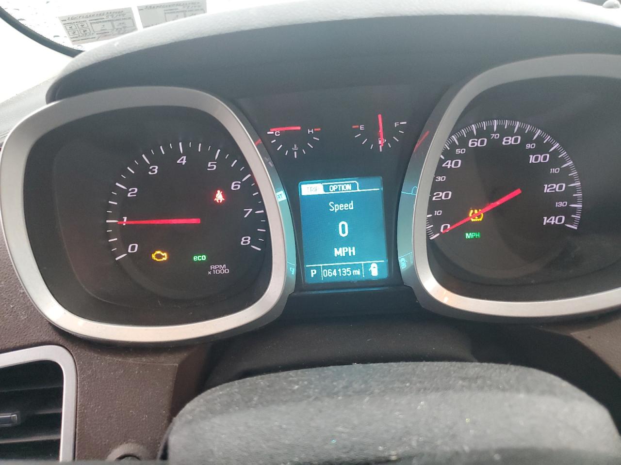 2014 Chevrolet Equinox VIN 2GNFLGEK0E6220460 Copart auction photo, rear end damage thumbnail 9