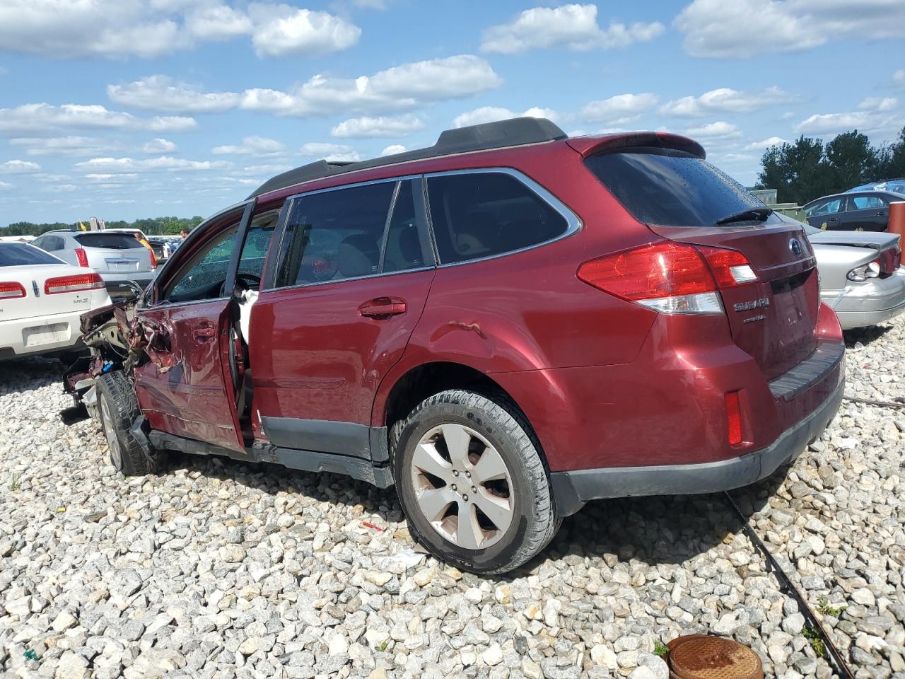 2011 Subaru Outback VIN 4S4BRBCC2B3403460 Copart auction photo, all over damage thumbnail 2
