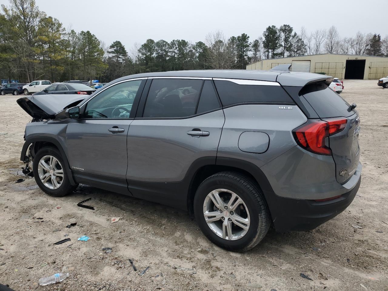 2019 GMC Terrain VIN 3GKALMEV5KL104467 Copart auction photo, front end / side damage thumbnail 2