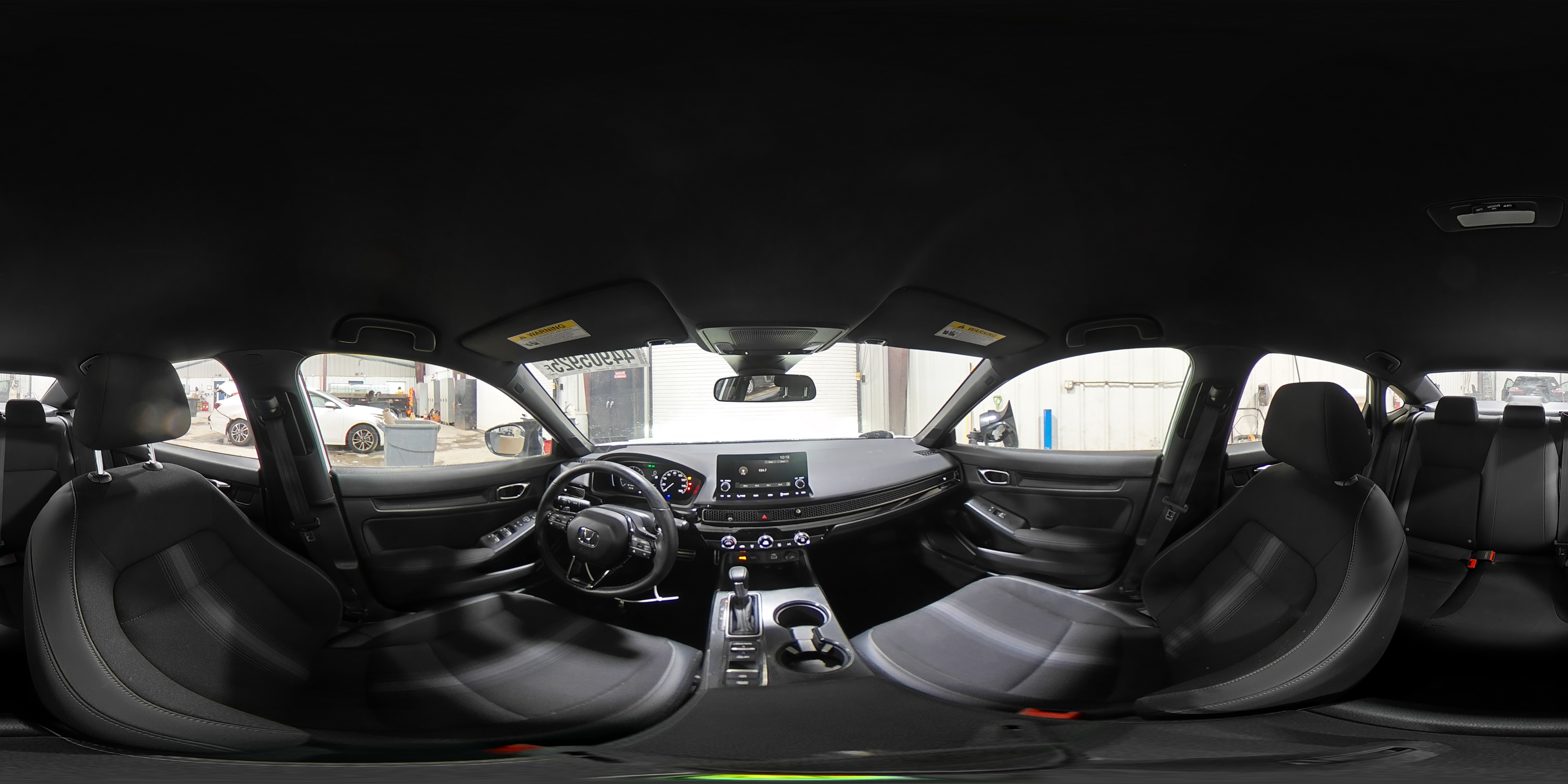 2023 Honda Civic VIN 2HGFE2F52PH510240 Copart auction photo, side damage thumbnail 13
