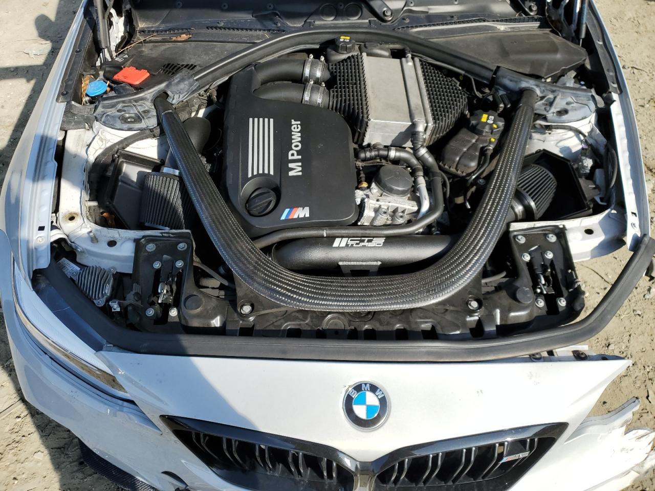 2020 BMW M2 VIN WBS2U7C05L7F03161 Copart auction photo, all over / undercarriage damage thumbnail 12