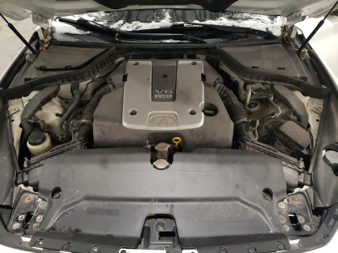 2014 Infiniti Q50 VIN JN1BV7AR4EM698938 Copart auction photo, side / rear end damage thumbnail 11