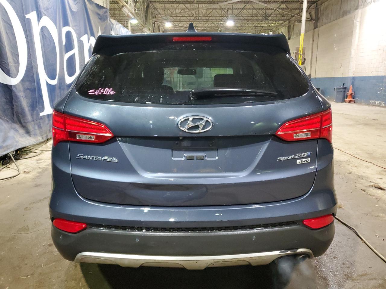 2014 Hyundai Santa Fe VIN 5XYZWDLA3EG151188 Copart auction photo, minor dent/scratches damage thumbnail 6