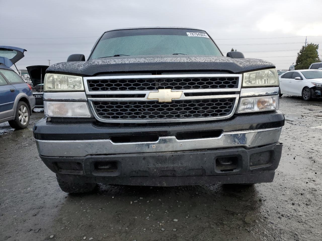 2007 Chevrolet Silverado VIN 2GCEK13V571130335 Copart auction photo, front end / side damage thumbnail 5