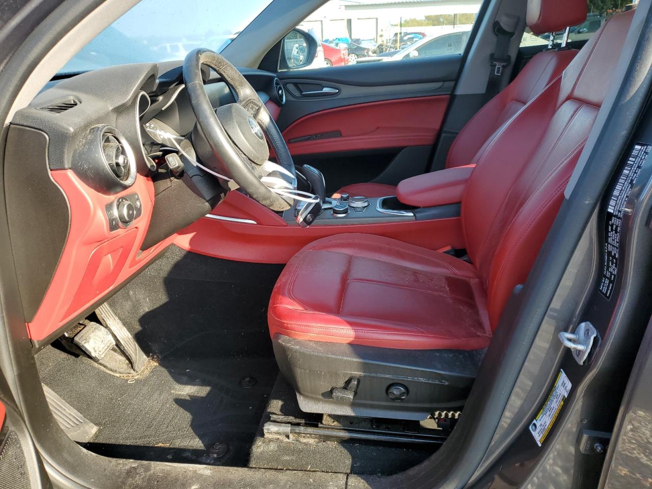 2021 Alfa Romeo Stelvio VIN ZASPAKBN8M7D08697 Copart auction photo, front end damage thumbnail 7
