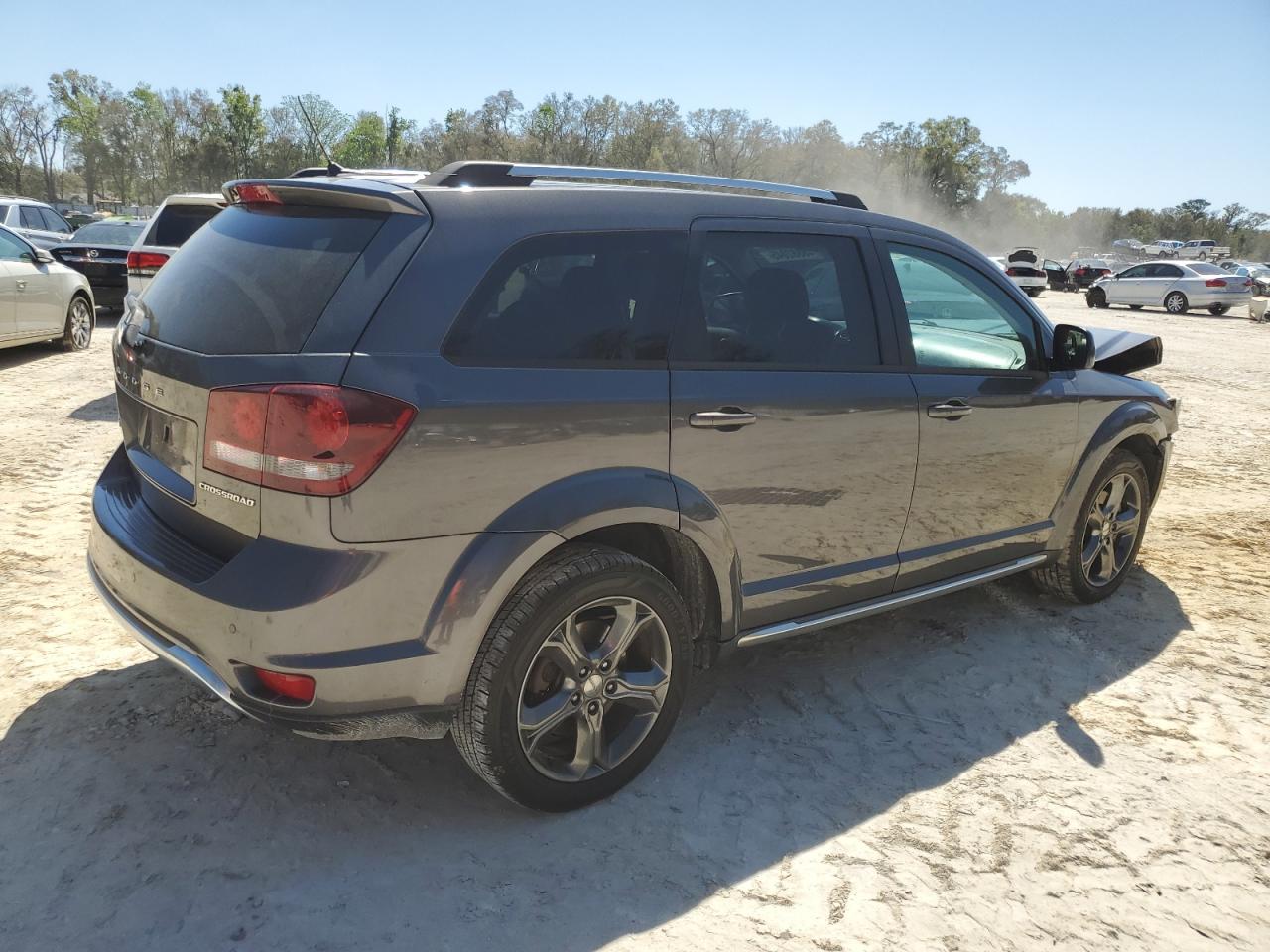 2014 Dodge Journey VIN 3C4PDCGB0ET280086 Copart auction photo, front end / minor dent/scratches damage thumbnail 3