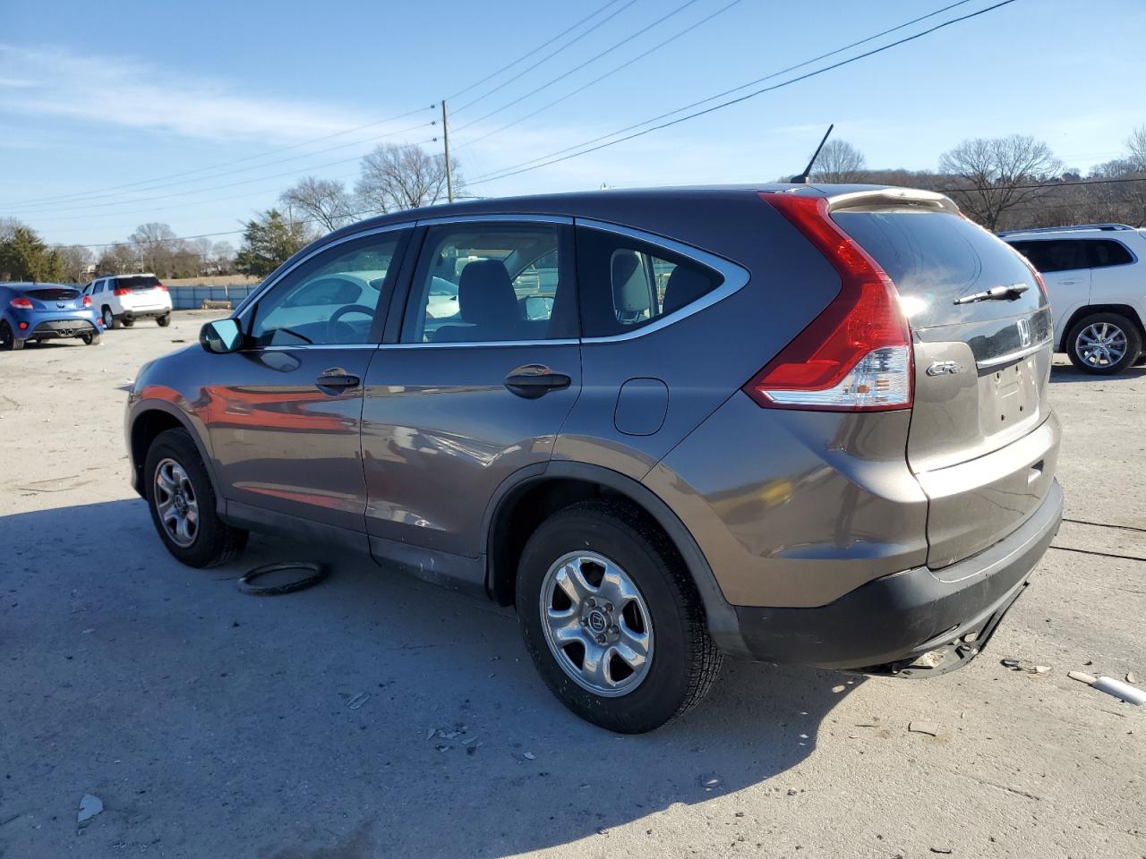 2014 Honda CR-V VIN 2HKRM4H3XEH643824 Copart auction photo, front end / minor dent/scratches damage thumbnail 2