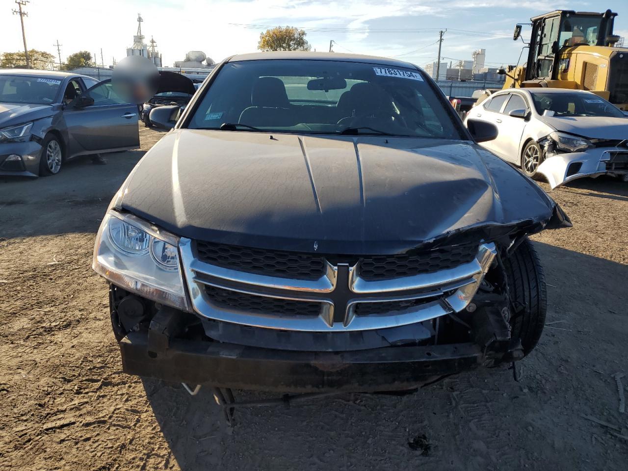 2014 Dodge Avenger VIN 1C3CDZAB3EN221662 Copart auction photo, front end damage thumbnail 5
