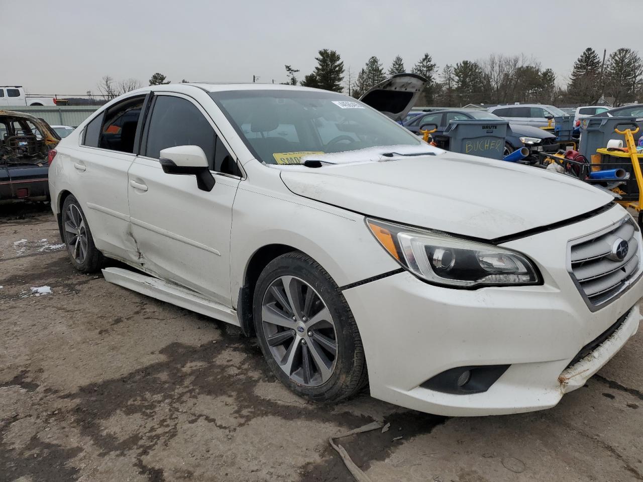 2015 Subaru Legacy VIN 4S3BNAN6XF3048819 Copart auction photo, side damage thumbnail 4
