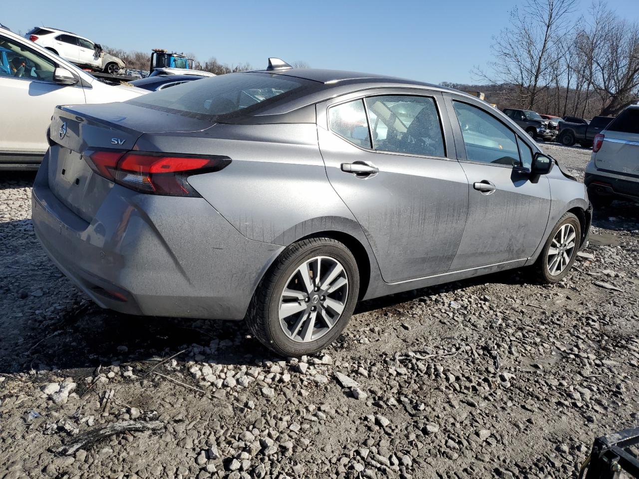 2021 Nissan Versa VIN 3N1CN8EV7ML892311 Copart auction photo, front end damage thumbnail 3