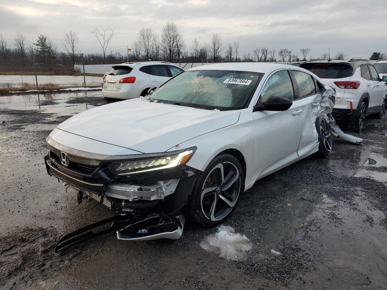 2022 Honda Accord VIN 1HGCV1F31NA016376