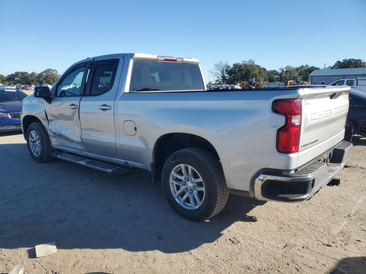 2019 Chevrolet Silverado VIN 1GCRYDED0KZ272890 Copart auction photo, side damage thumbnail 2