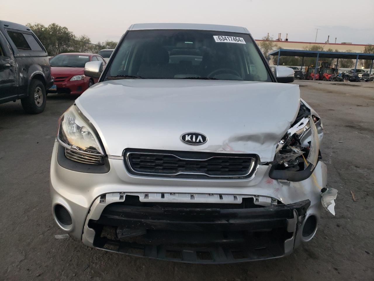 2012 KIA Soul VIN KNDJT2A63C7362877 Copart auction photo, front end damage thumbnail 5