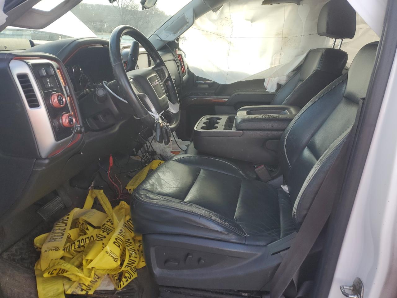2015 GMC Sierra VIN 1GT22YEG0FZ543053 Copart auction photo, front end / rear end damage thumbnail 7