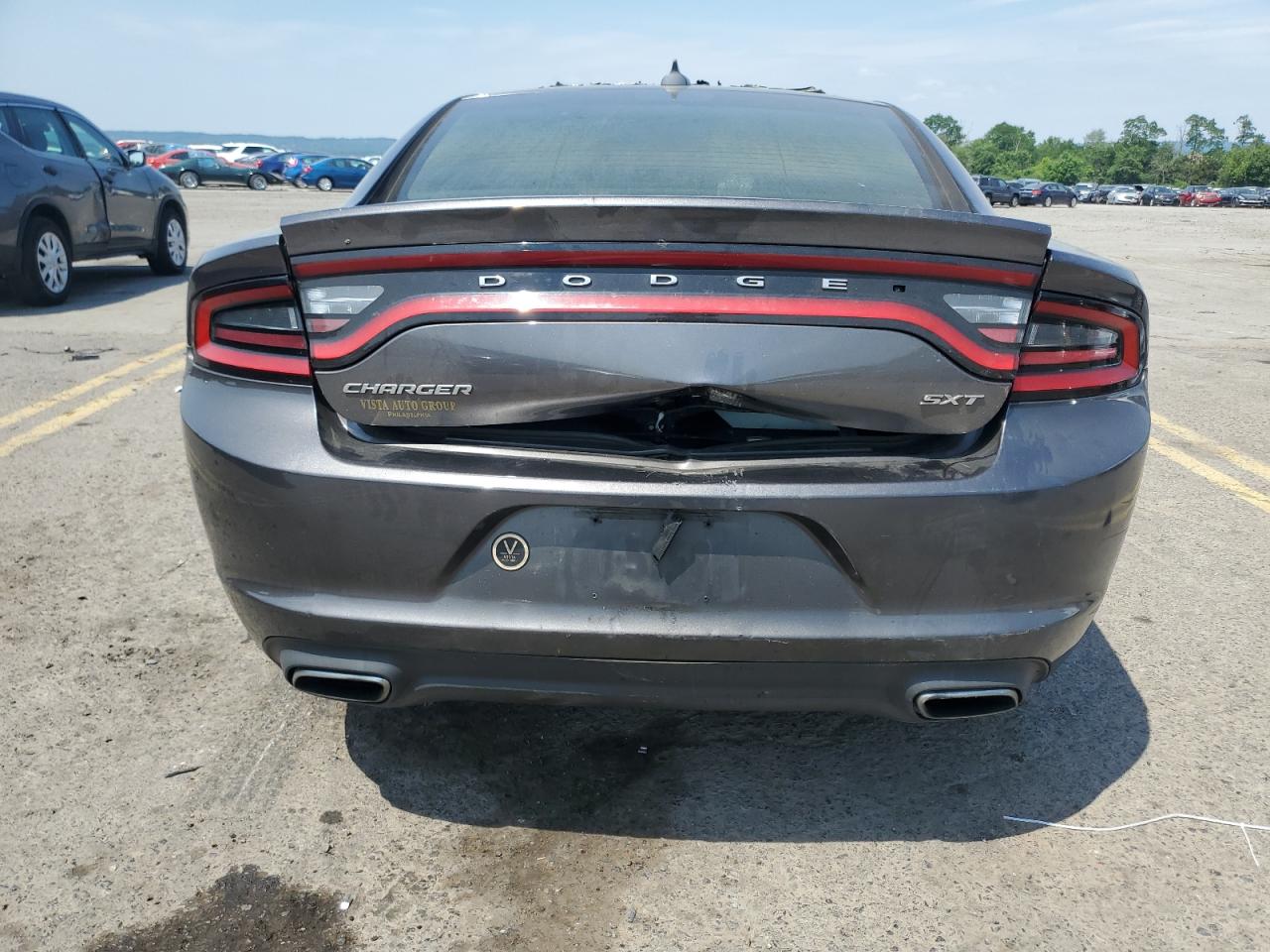 2016 Dodge Charger VIN 2C3CDXHG8GH330362 Copart auction photo, burn - engine / burn - interior damage thumbnail 6