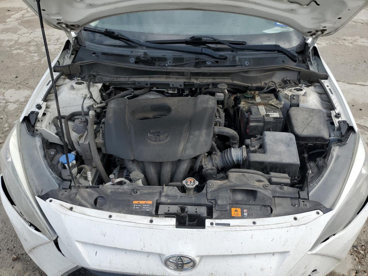 2020 Toyota Yaris VIN 3MYDLBJV4LY700470 Copart auction photo, rear end / front end damage thumbnail 12