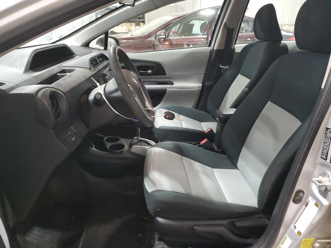 2014 Toyota Prius VIN JTDKDTB30E1070864 Copart auction photo, front end / rear end damage thumbnail 7