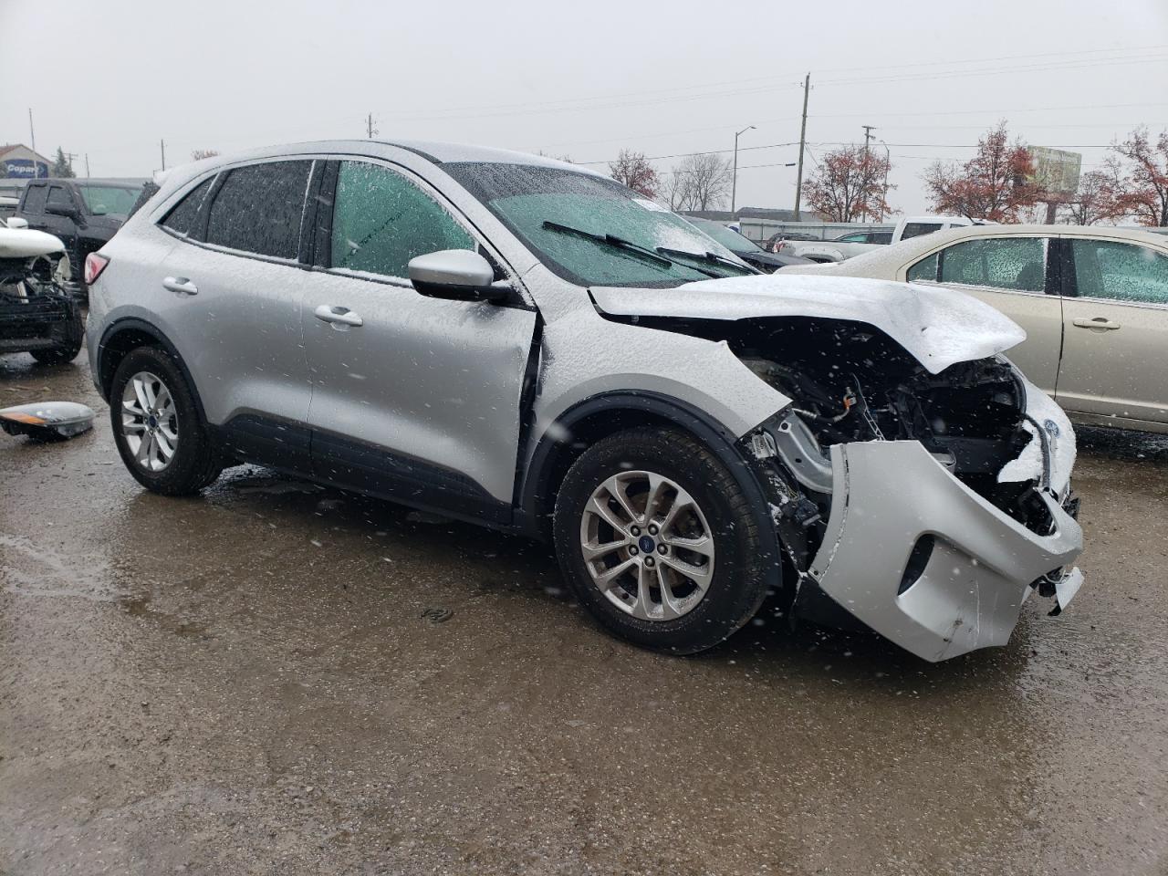2020 Ford Escape VIN 1FMCU0G64LUB77946 Copart auction photo, all over damage thumbnail 4