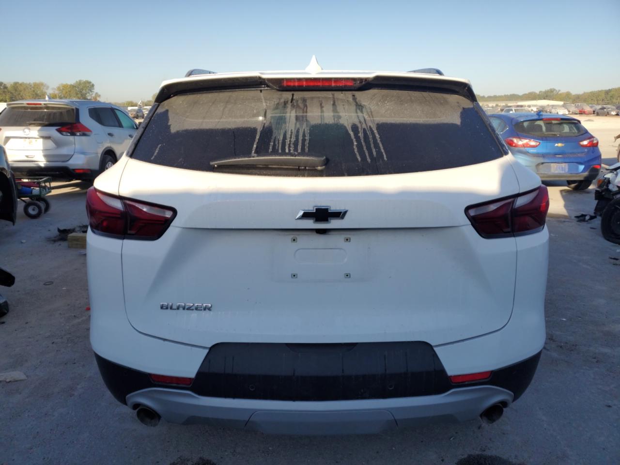 2022 Chevrolet Blazer VIN 3GNKBDRS5NS139563 Copart auction photo, front end damage thumbnail 6