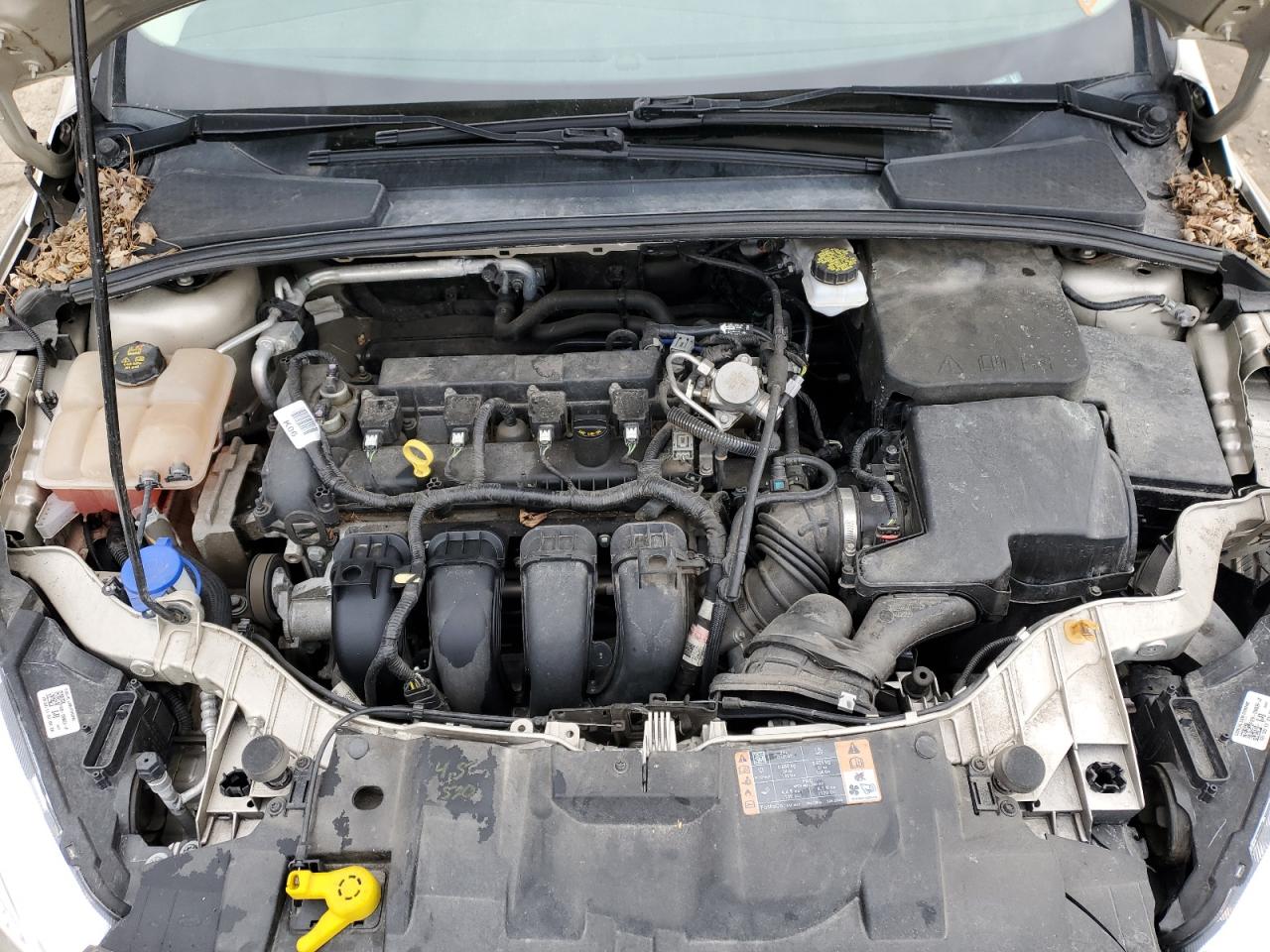 2018 Ford Focus VIN 1FADP3F26JL235029 Copart auction photo, rear end / side damage thumbnail 12