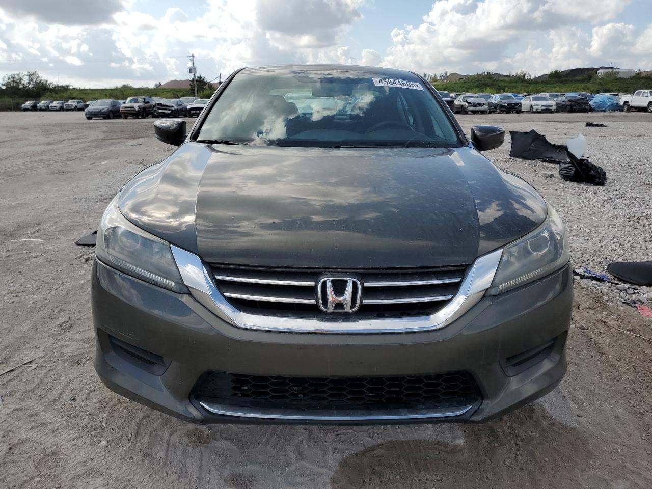 2014 Honda Accord VIN 1HGCR2F33EA117588 Copart auction photo, rear end / side damage thumbnail 5