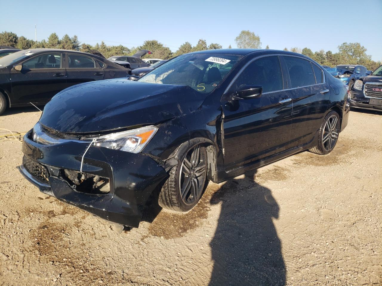 2017 Honda Accord VIN 1HGCR2F12HA162234