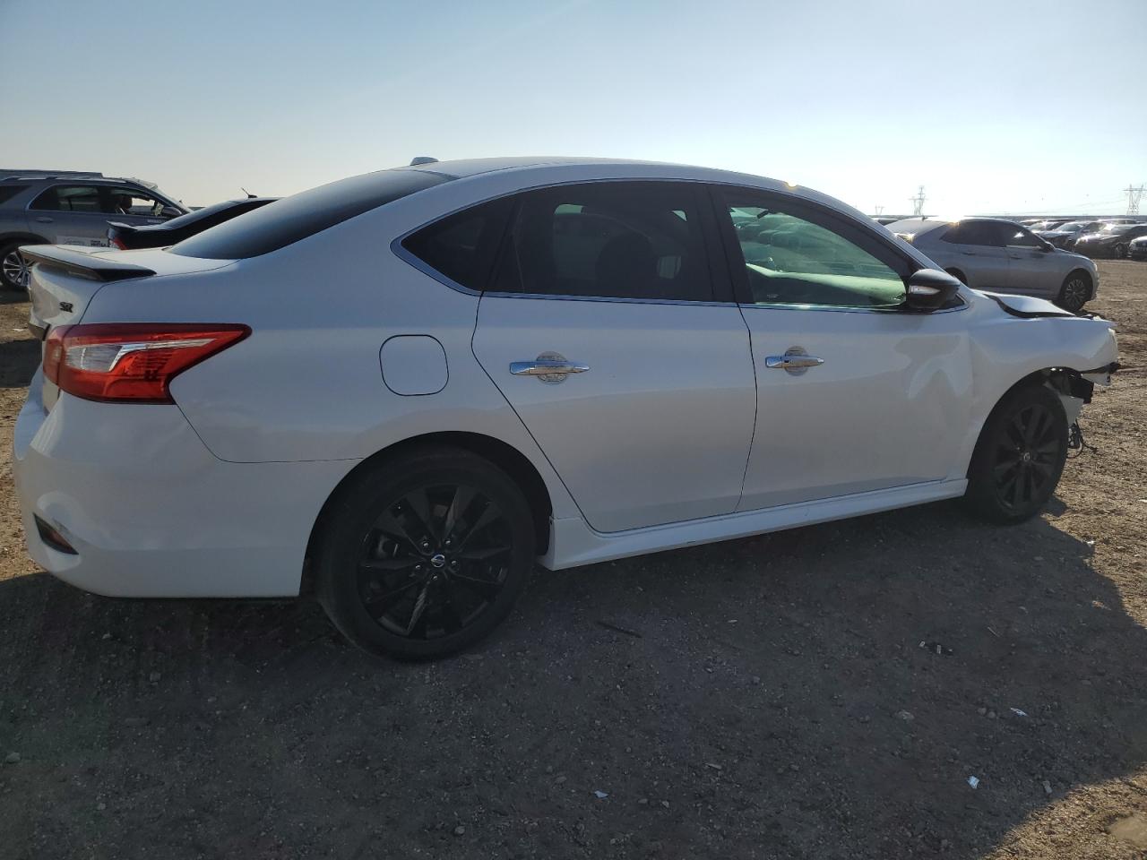 2018 Nissan Sentra VIN 3N1AB7AP0JY317256 Copart auction photo, front end / side damage thumbnail 3