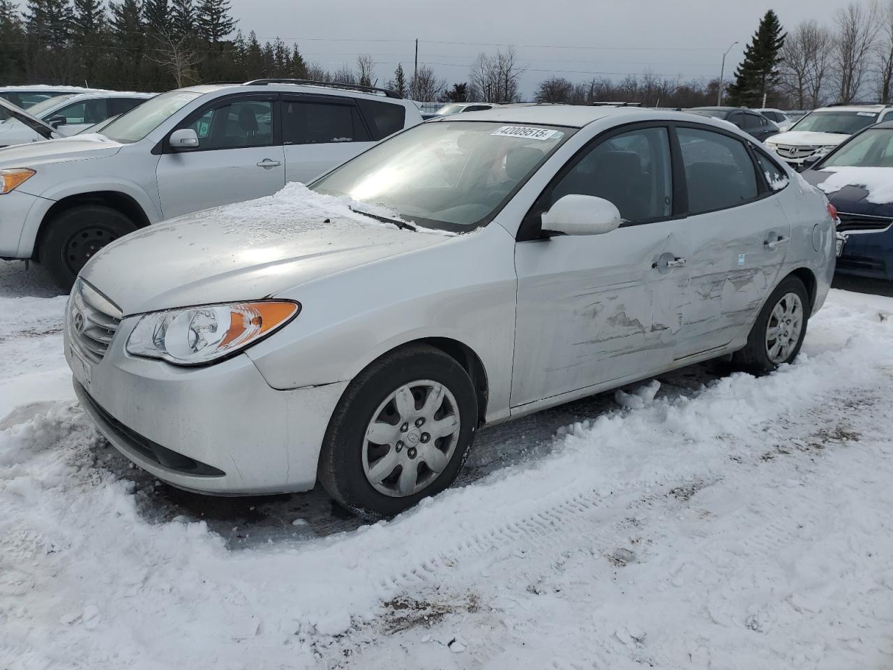 2010 Hyundai Elantra VIN KMHDU4BD5AU849043