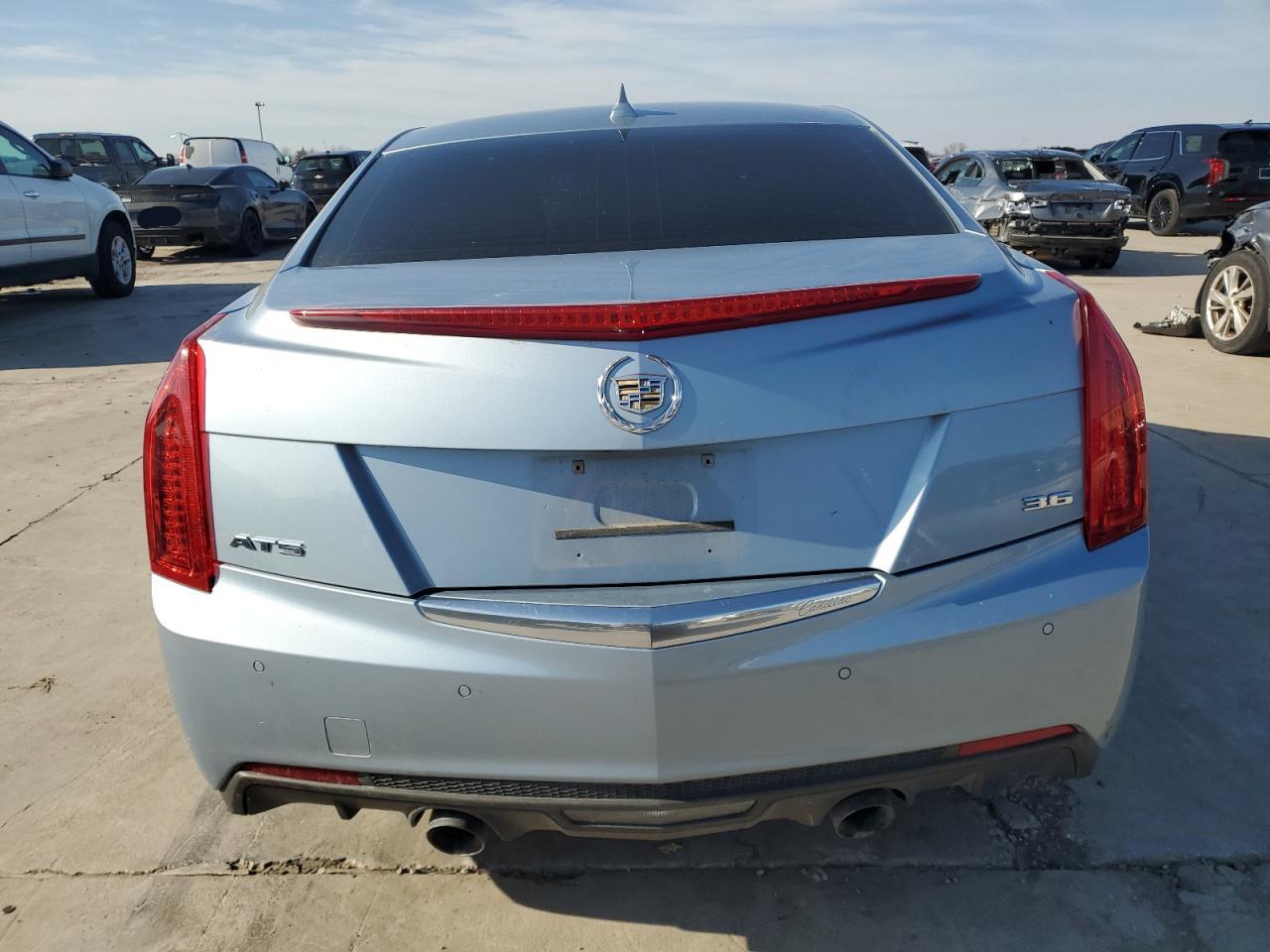2013 Cadillac ATS VIN 1G6AB5S39D0122724 Copart auction photo, front end damage thumbnail 6