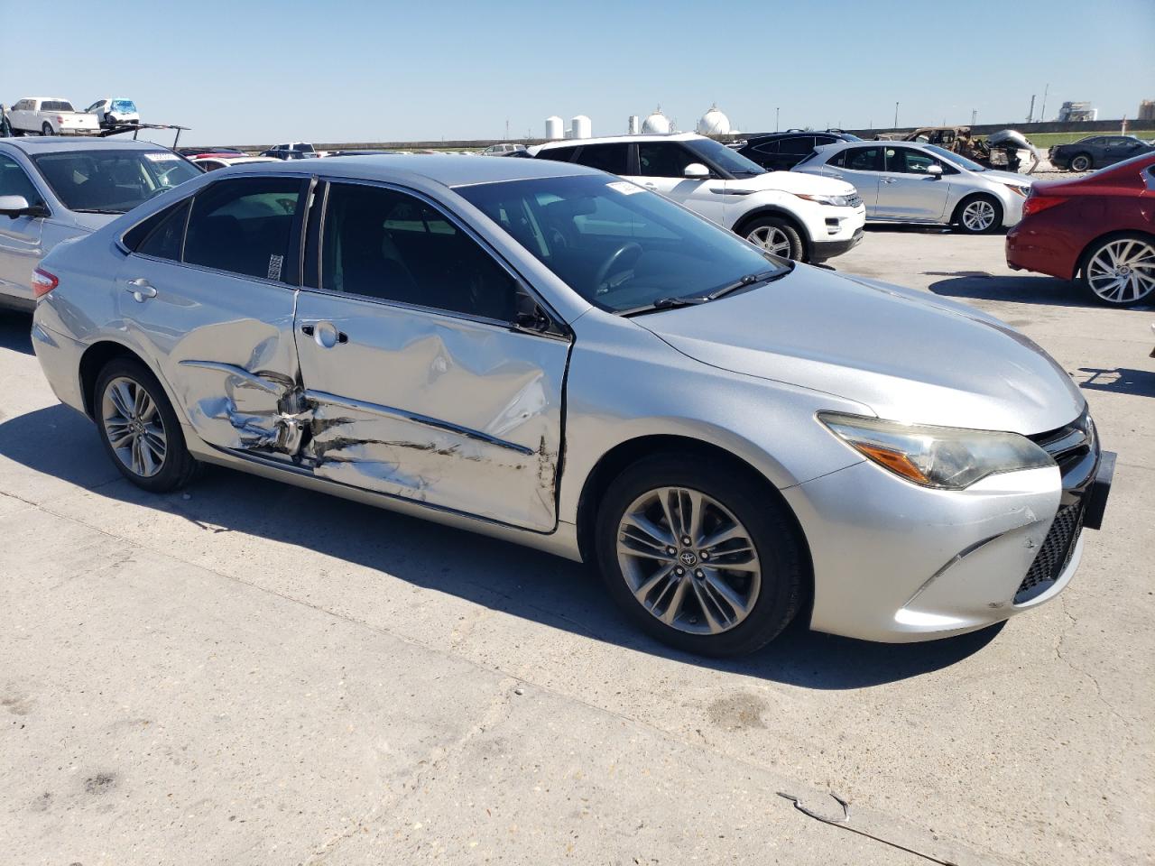 2017 Toyota Camry VIN 4T1BF1FK2HU628647 Copart auction photo, side damage thumbnail 4