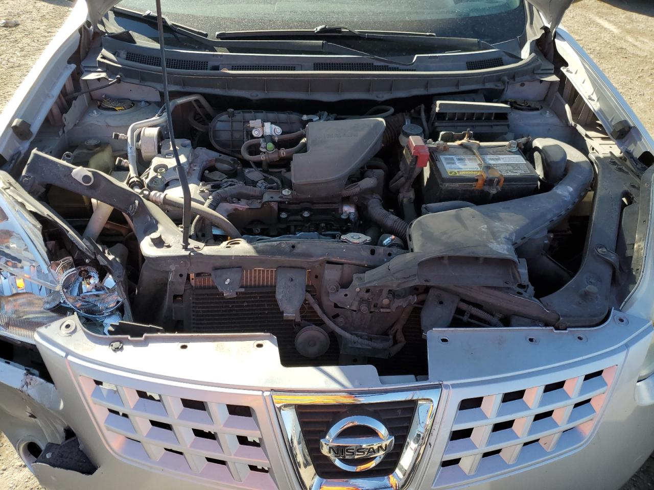 2010 Nissan Rogue VIN JN8AS5MT3AW008225 Copart auction photo, front end damage thumbnail 12
