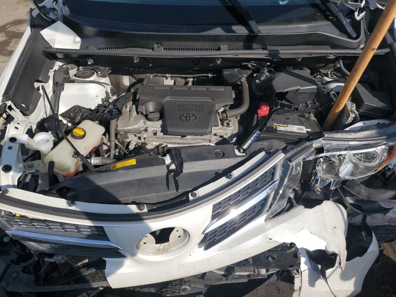 2014 Toyota RAV 4 VIN 2T3DFREV7EW228234 Copart auction photo, front end damage thumbnail 14