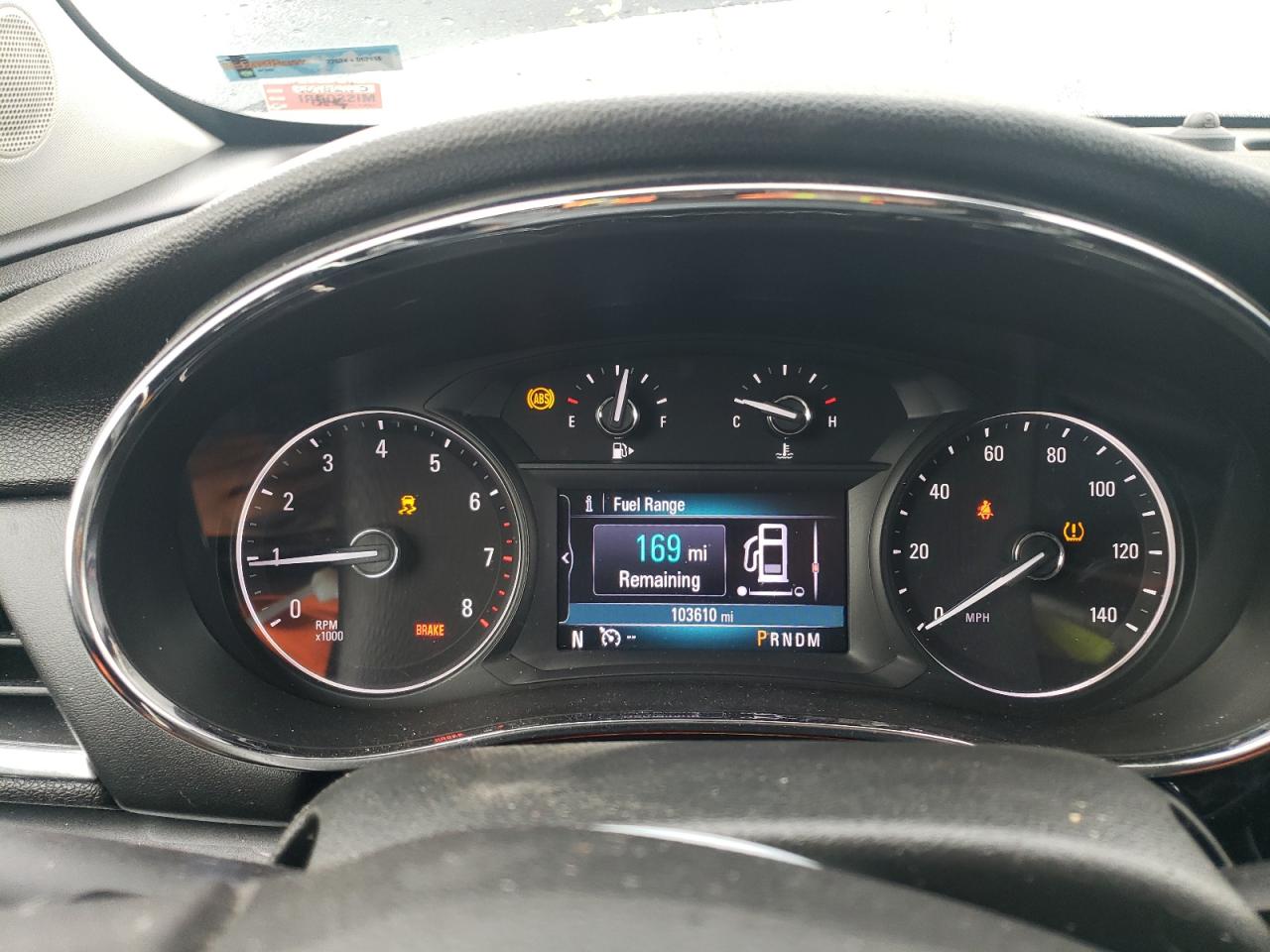 2019 Buick Encore VIN KL4CJASB3KB807273 Copart auction photo, rear end / hail damage thumbnail 9