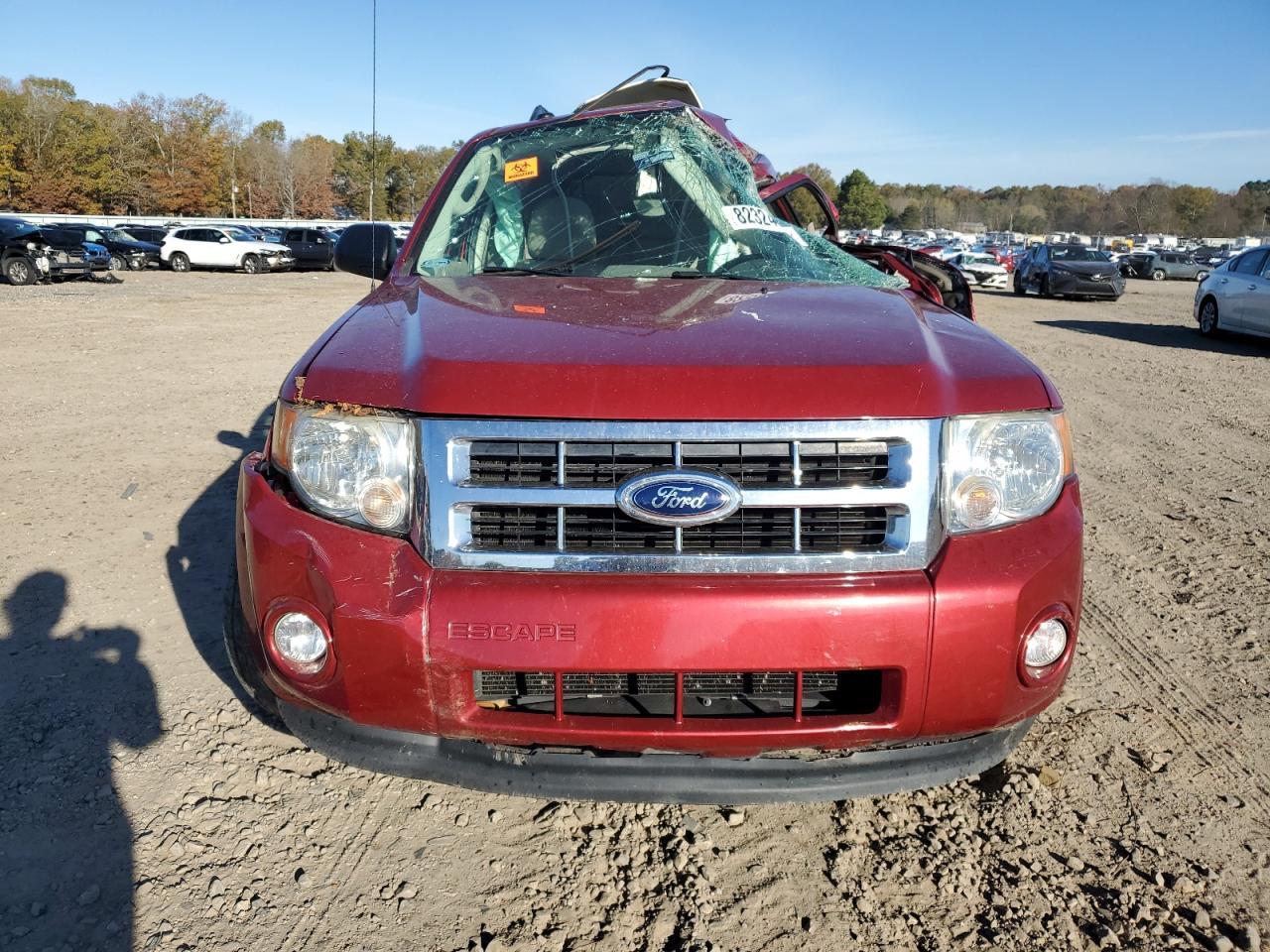 2012 Ford Escape VIN 1FMCU0D73CKC75925 Copart auction photo, all over damage thumbnail 5