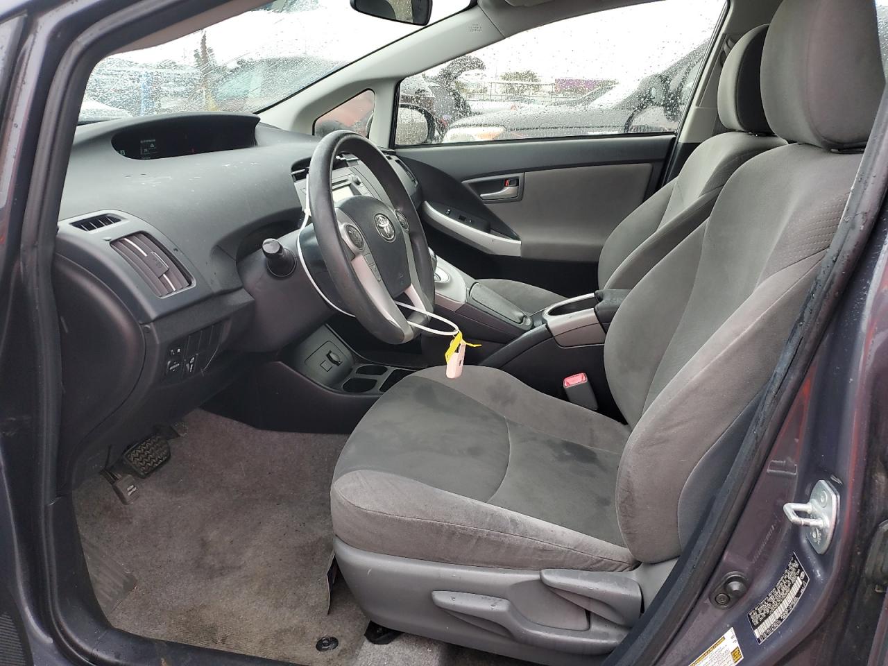 2012 Toyota Prius VIN JTDKN3DU1C1528380 Copart auction photo, front end / rear end damage thumbnail 7