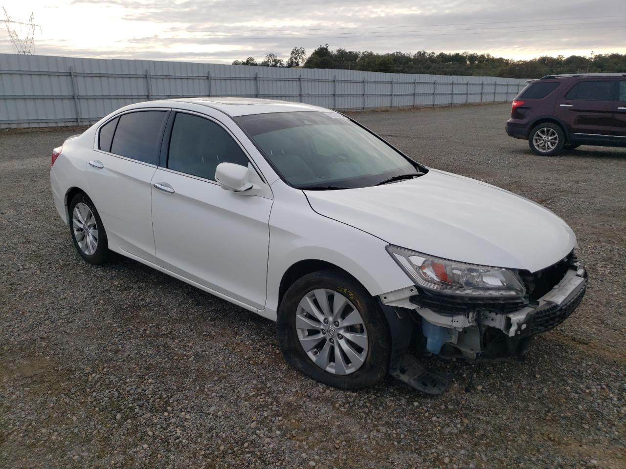 2015 Honda Accord VIN 1HGCR3F94FA038085 Copart auction photo, front end damage thumbnail 4