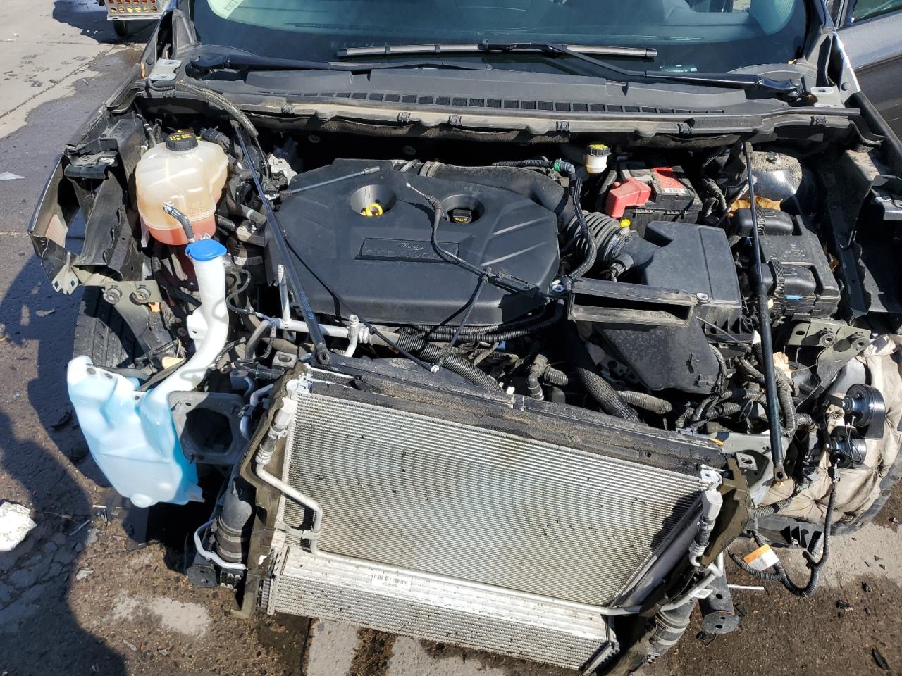 2017 Ford Edge VIN 2FMPK4G93HBB37251 Copart auction photo, front end damage thumbnail 12