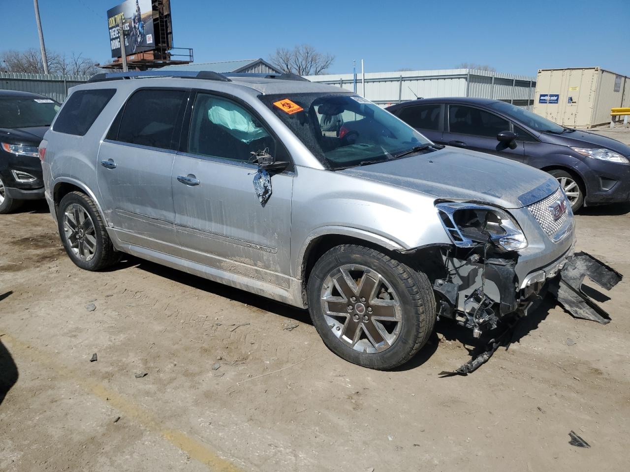2012 GMC Acadia VIN 1GKKVTED7CJ337596 Copart auction photo, front end damage thumbnail 4