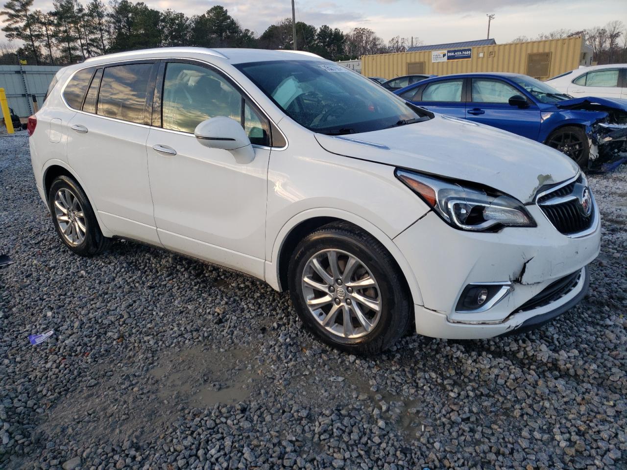 2019 Buick Envision VIN LRBFXCSA6KD002214 Copart auction photo, front end damage thumbnail 4