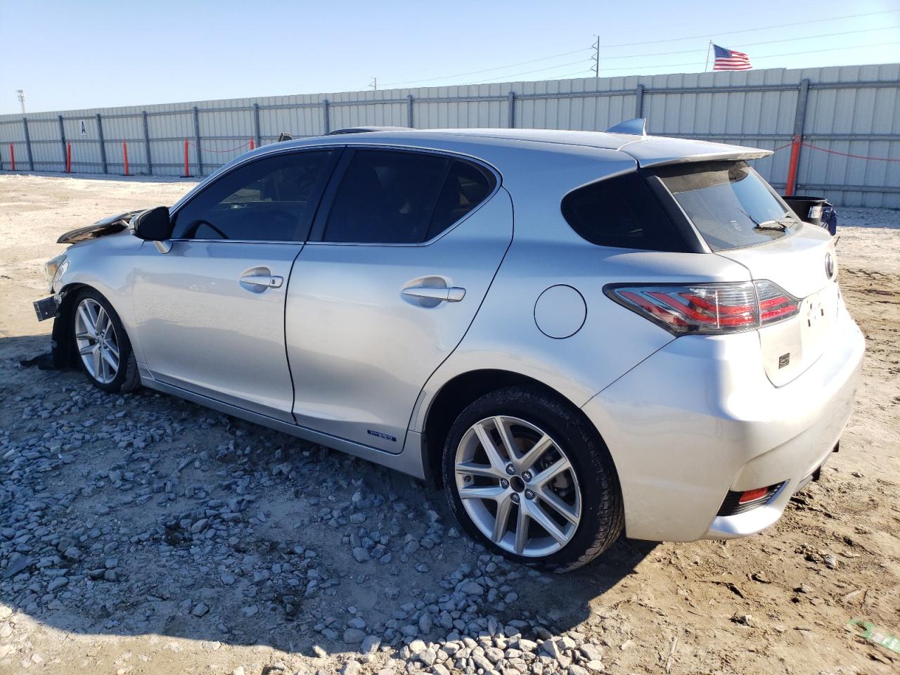 2014 Lexus CT VIN JTHKD5BH2E2200899 Copart auction photo, front end / rear end damage thumbnail 2