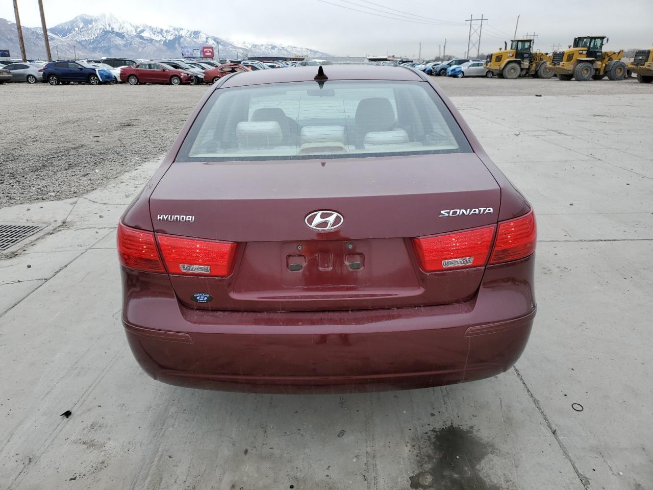 2009 Hyundai Sonata VIN 5NPET46C09H510144 Copart auction photo, front end damage thumbnail 6