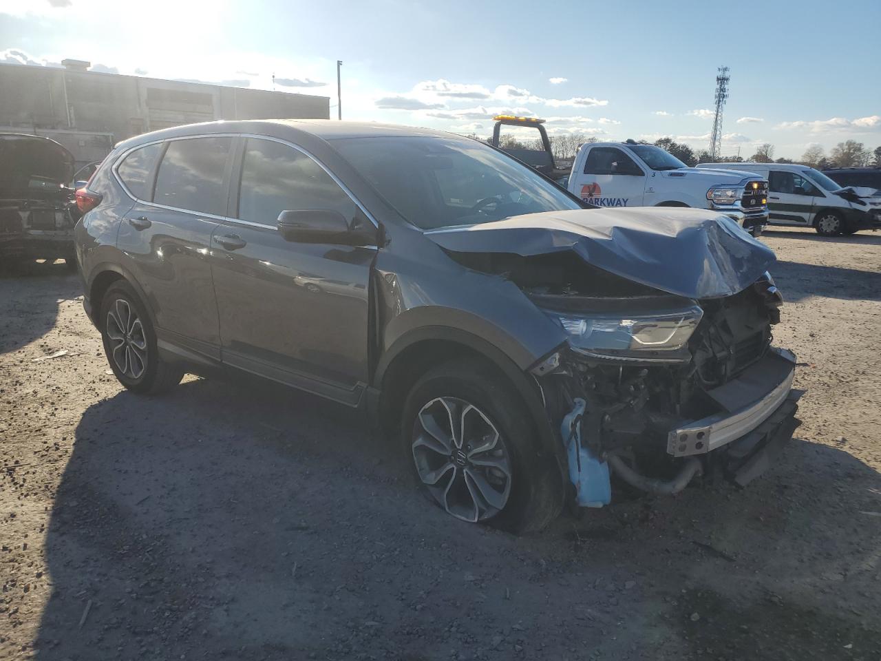 2022 Honda CR-V VIN 2HKRW2H52NH653554 Copart auction photo, front end / minor dent/scratches damage thumbnail 4