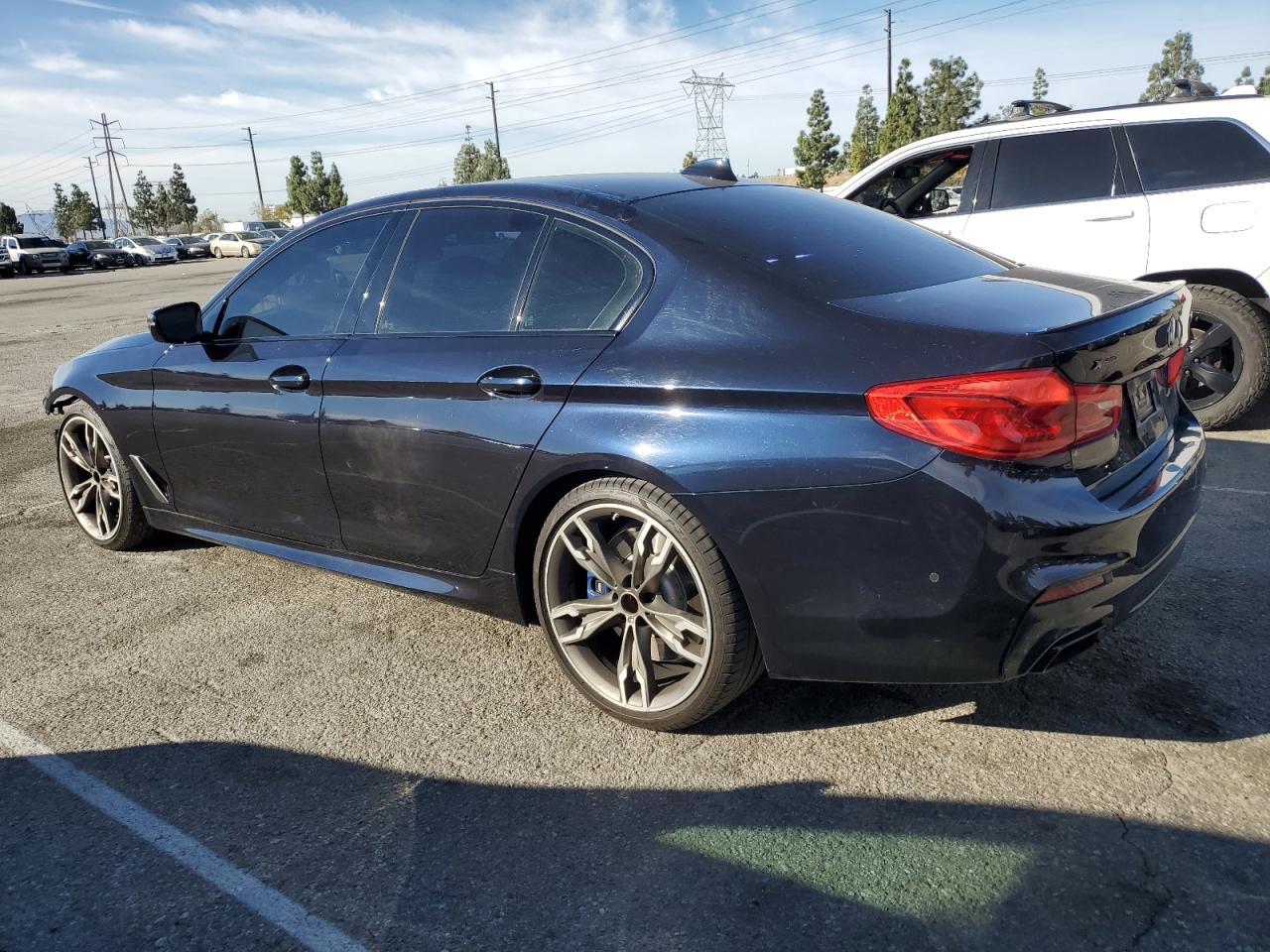 2020 BMW M5 VIN WBAJS7C06LBN96210 Copart auction photo, front end damage thumbnail 2