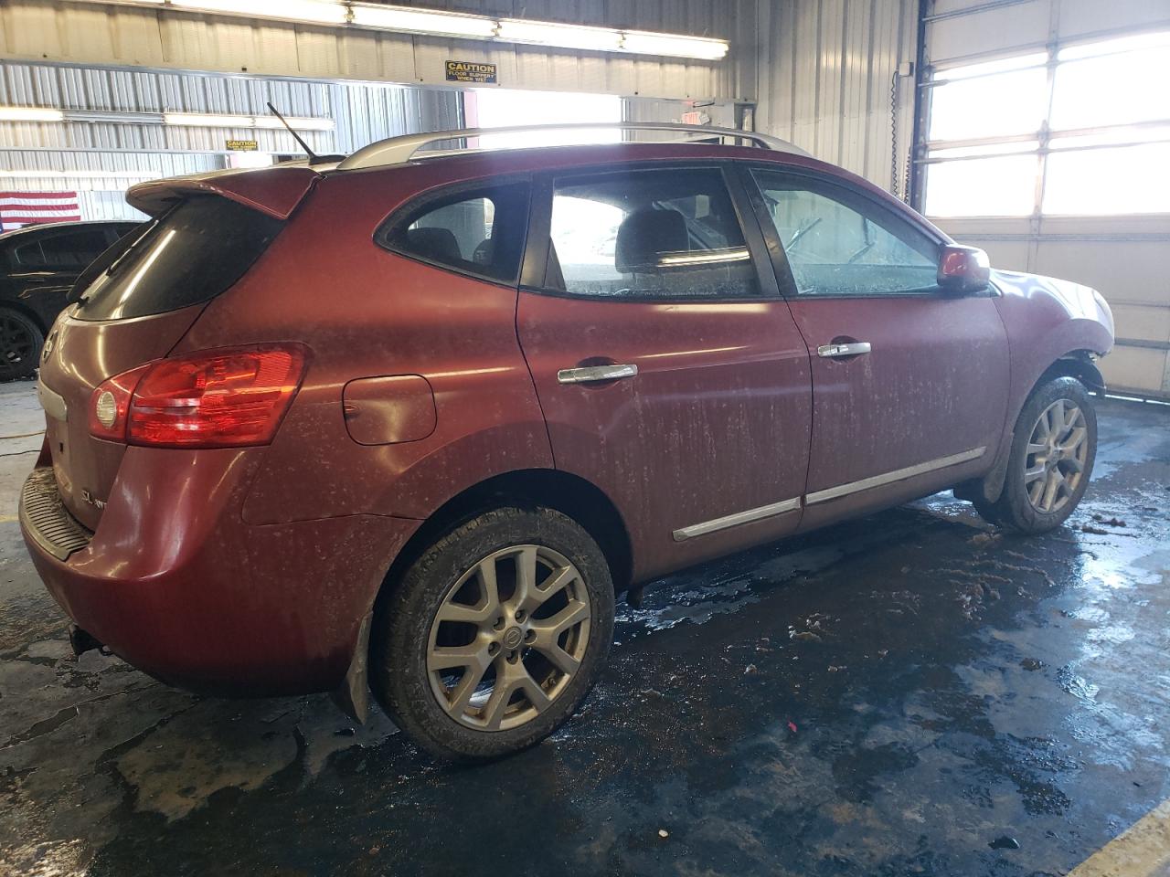 2013 Nissan Rogue VIN JN8AS5MV1DW138946 Copart auction photo, front end / side damage thumbnail 3